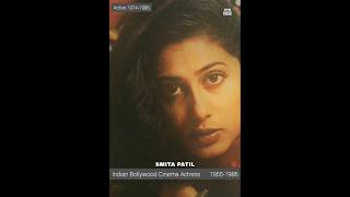 Smita Patil  Indian Bollywood Actress 19551986 [upl. by Mundford]