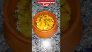 Layered kadhi chawal💕 trending tasty youtubeshorts shortsfeed shorts reels ytshorts youtube [upl. by Netsreik]