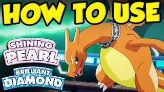 HOW TO USE CHARIZARD IN POKEMON BRILLIANT DIAMOND SHINING PEARL Pokemon BDSP Charizard Moveset [upl. by Eramat]