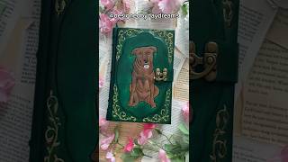 DIY leather bound journal from SCRATCH bookbinding leatherbook bookcover art [upl. by Allcot]