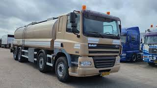 V724 DAF 85340 8x24 Spacecab Euro3  TankWagen 24000L  Pomp  362000KM  112024APK [upl. by Nydia]