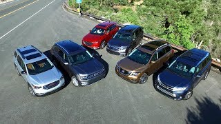 2017 Midsize SUV Comparison  Kelley Blue Book [upl. by Atinihs]