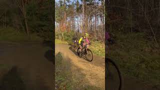 Hel van Kasterlee 😈Whoops a Tree 😈 MTB part of 15Krun125Kmtb30Krun 2023 belgium duathlon [upl. by Cissiee]