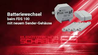 Batteriewechsel FDS 100  200 [upl. by Ain375]