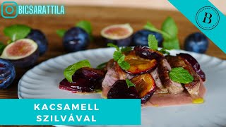 Hogyan süssünk tökéletes 🦆kacsamellet  Bicsár Attila 👨‍🍳 séftől [upl. by Etteve]