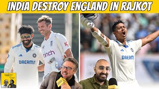 Bazballs worst defeat India HAMMER England by 434 runs in Rajkot  Wisden Cricket Podcast INDvENG [upl. by Carmel]