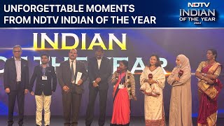 Unforgettable Moments From NDTV Indian Of The Year [upl. by Allianora]