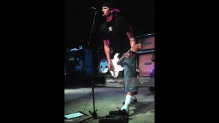 Tom Delonge Singing Marks Part Blink 182  quotDont Leave Mequot [upl. by Garate44]