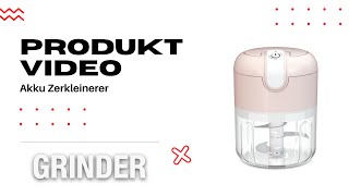 Best Direct Go Grinder  Mini Akku Zerkleinerer  USB Gemüseschneider  Deutsch [upl. by Catherina155]