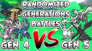 We Catch Randomized Pokemon From Different Generations Then We Battle [upl. by Doxia]