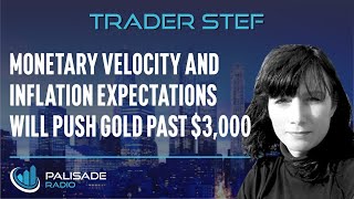 Trader Stef Monetary Velocity and Inflation Expectations Will Push Gold Past 3000 [upl. by Emlin]