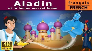 Aladin et la Lampe Magique  Aladdin and The Magic Lamp in French  FrenchFairyTales [upl. by Hazard]