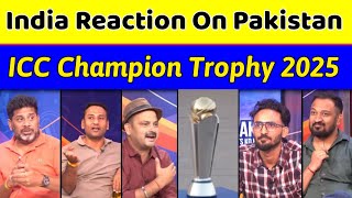 India Reaction On Pakistan  Champions Trophy 2025  Indian Media  Sports Tak  SZC [upl. by Kenelm]