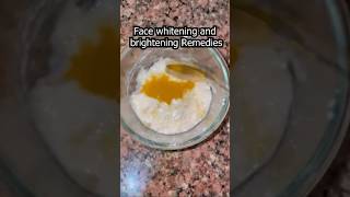 Skin brightening face mask skincare skincareroutine skinwhitening [upl. by Turmel]