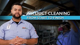 Our Duct Cleaning Process from Start to Finish [upl. by Juno453]