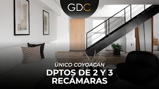 Departamentos de 2 y 3 recámaras en Único Coyoacán CDMX [upl. by Eamanna330]