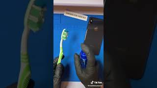 iPhone Microphone amp Speaker Cleaning Hack [upl. by Enahsal]