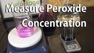 Find the Concentration of Hydrogen Peroxide by Titration with Potassium Permanganate [upl. by Aisitel358]