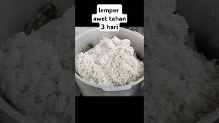 Resep lemper 1 kg beras ketan kue kuetradisional [upl. by Eelarat]