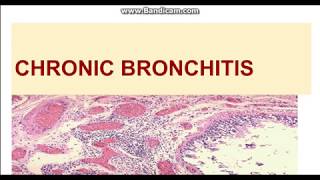 Chronic bronchitis Etiopathogenesis and Morphology [upl. by Neladgam654]