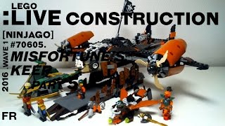 LEGO Live Construction  Ninjagos Misfortunes Keep 55 Français [upl. by Theodora]