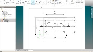 Inventor Zeichnung bemaßen und erstellen [upl. by Gnim695]