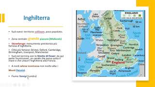 Geografia il Regno Unito  Didattica a Distanza [upl. by Levison715]