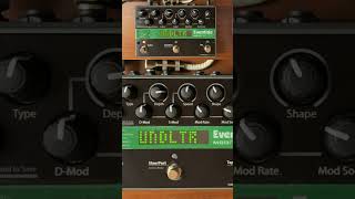 Eventide ModFactor Undulator Mode Demo modulation pedal guitarpedals [upl. by Aynotal456]