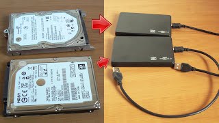 Comment transformer un vieux disque dur dordinateur en disque dur externe pour 370€ [upl. by Neelav]