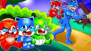 Baby Owlette  Catboy  Where are you Catboys Life Story  PJ MASKS 2D Animation [upl. by Daj]