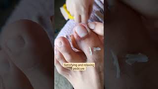 pedicure relaxing satisfying nailcare dryskin [upl. by Eemak]