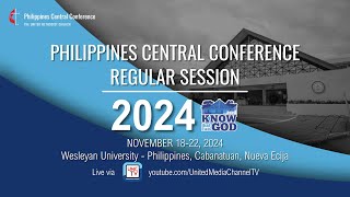 LIVE Memorial Service  Philippines Central Conference Regular Session 112224 [upl. by Haneekas152]