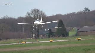 Cirrus SR20G6 PHEYE Teuge Airport 3 Maart 2023 [upl. by Nodgnal60]