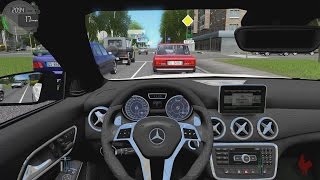 City Car Driving  MercedesBenz CLA45 AMG [upl. by Jolenta]