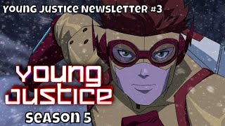 Young Justice Season 5 Newsletter 3 More Streamers Wally West and WTH Harley Quinn [upl. by Bear]