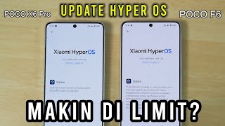 Update Sistem Hyper OS POCO F6 amp POCO X6 Pro Makin di Limit [upl. by Burget764]