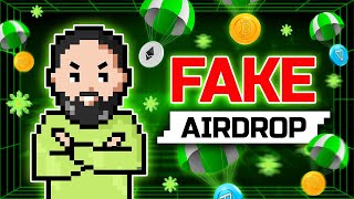 What is Fake crypto airdrop [upl. by Kenn]