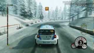 WRC 3 Volkswagen Polo R WRC  Sweden Single Stage  Rammen [upl. by Lundgren]