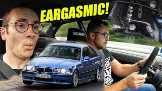 FKN GOOD BMW E36 M3 Carbon Airbox amp Cams  Nürburgring [upl. by Assiroc]