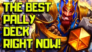 The Best Paladin Deck Right Now Hearthstone TITANS [upl. by Oemor26]