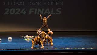 Global Dance Open finals 2024  Sizzlers  DDA [upl. by Nialb]