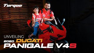 Pakistans FIRST 2020 Ducati Panigale V4S  Unveiling amp Review  Torque Motorsports [upl. by Swec]