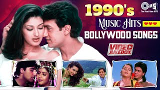 1990s Music Hits Bollywood Songs  Hindi 90s Hit Songs  Bollywood Romantic Songs  Video Jukebox [upl. by Allenrac910]