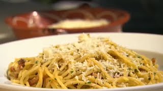 Spaghetti Carbonara  Rick Stein  BBC Studios [upl. by Cy]