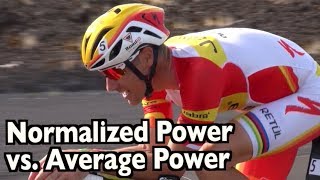 Cycling 101 Normalized Power vs Average Power [upl. by Ortrud]