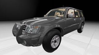 Nissan patrol y61 2003  beamNG [upl. by Liscomb682]