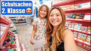 Schulsachen für 2 Klasse einkaufen 😍 Back to School Shopping Haul  Mama VLOG  Mamiseelen [upl. by Emoraj]