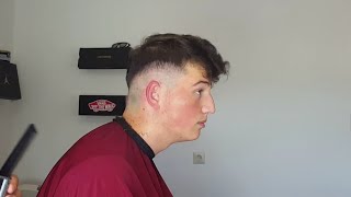 Hair Tutorial 4  Übergang selber schneiden Männer  Skin fade men [upl. by Sennahoj]