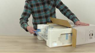 Unboxing and setting up the HP ENVY 6020e [upl. by Ludwog]