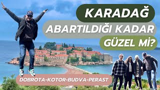 Balkanlar 2Part  KARADAĞ MONTENEGRO DOBROTA BUDVAKOTOR PERAST [upl. by Namsaj]